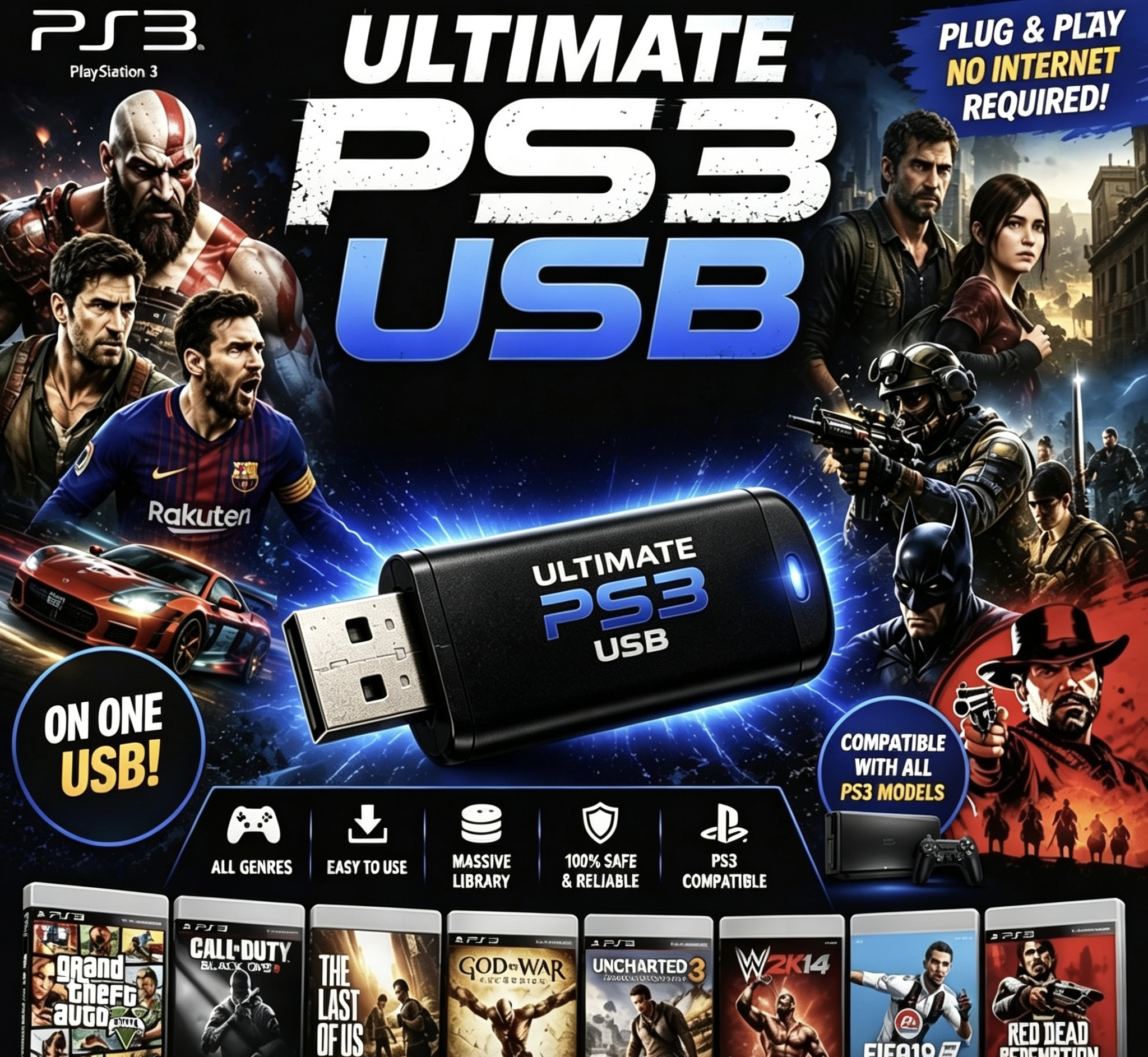 PS3 Custom System USB – Dashboard, Tools & Utilities | All Models