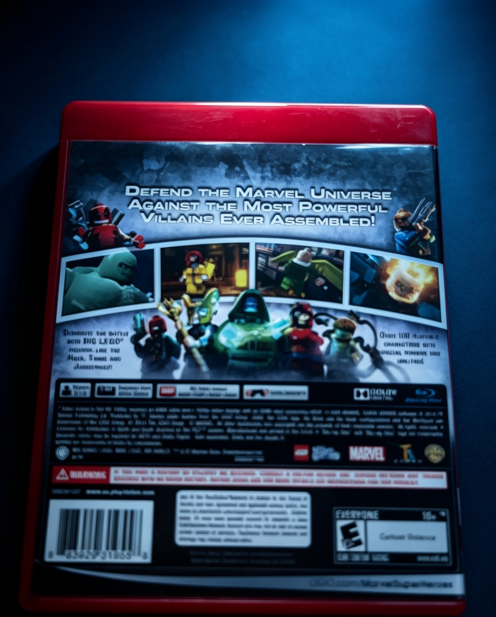 LEGO Marvel Super Heroes | Sony PlayStation 3 PS3 | Complete with Manual | Case Damaged | PAL/US