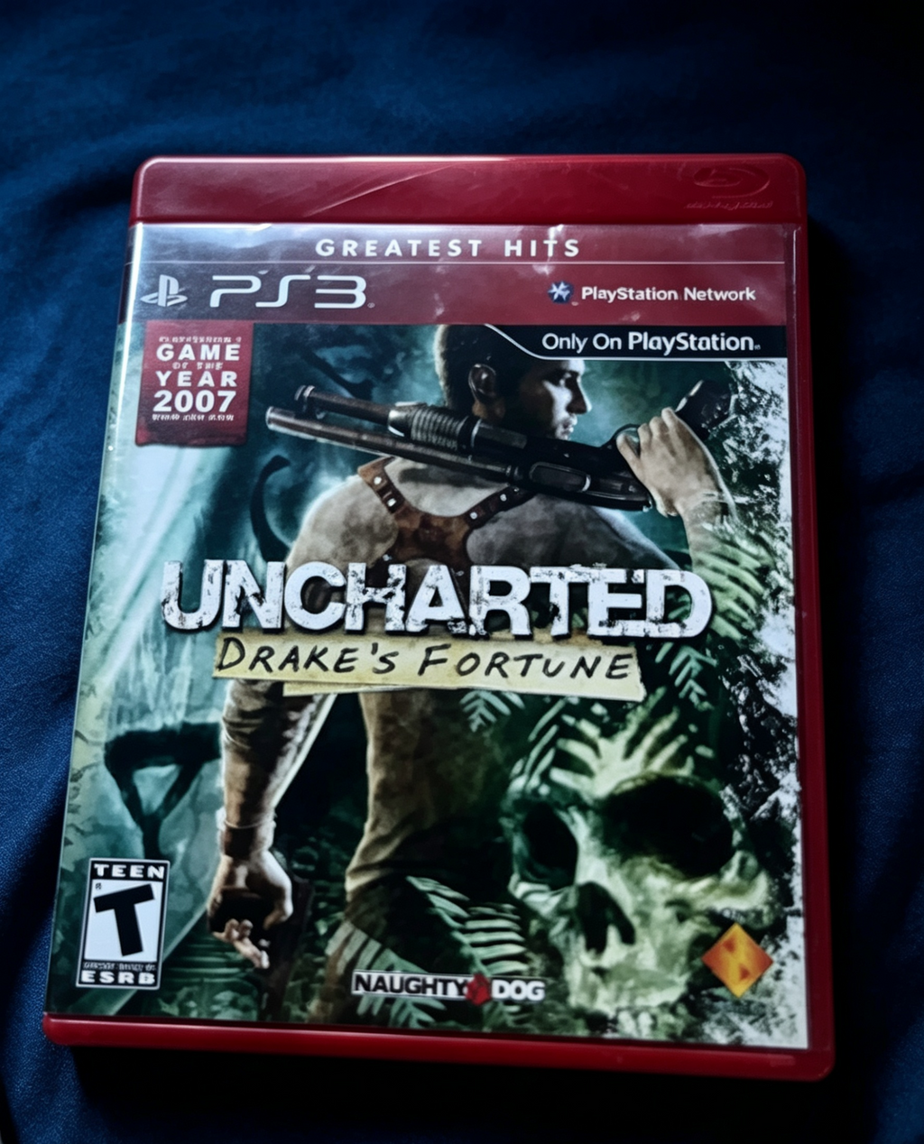 Uncharted: Drake's Fortune | Sony PlayStation 3 PS3 | Greatest Hits | Case Damaged | NTSC US