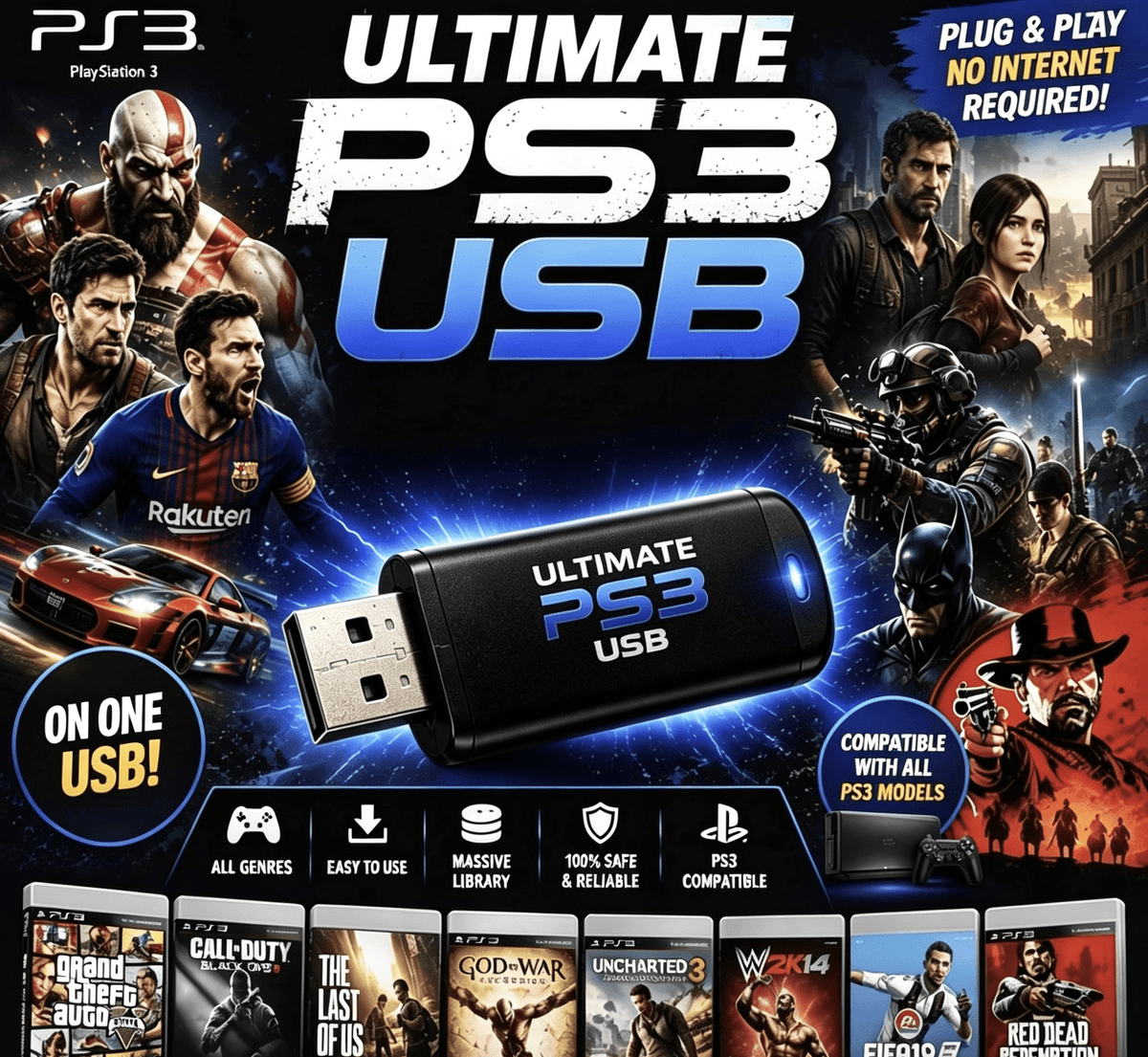 PS3 Custom System USB – Dashboard, Tools & Utilities | All Models - GameTech Hub