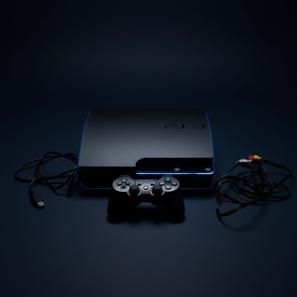 Sony PS3 Slim | Rebug CFW Modded | AV Output Working | HDMI Faulty