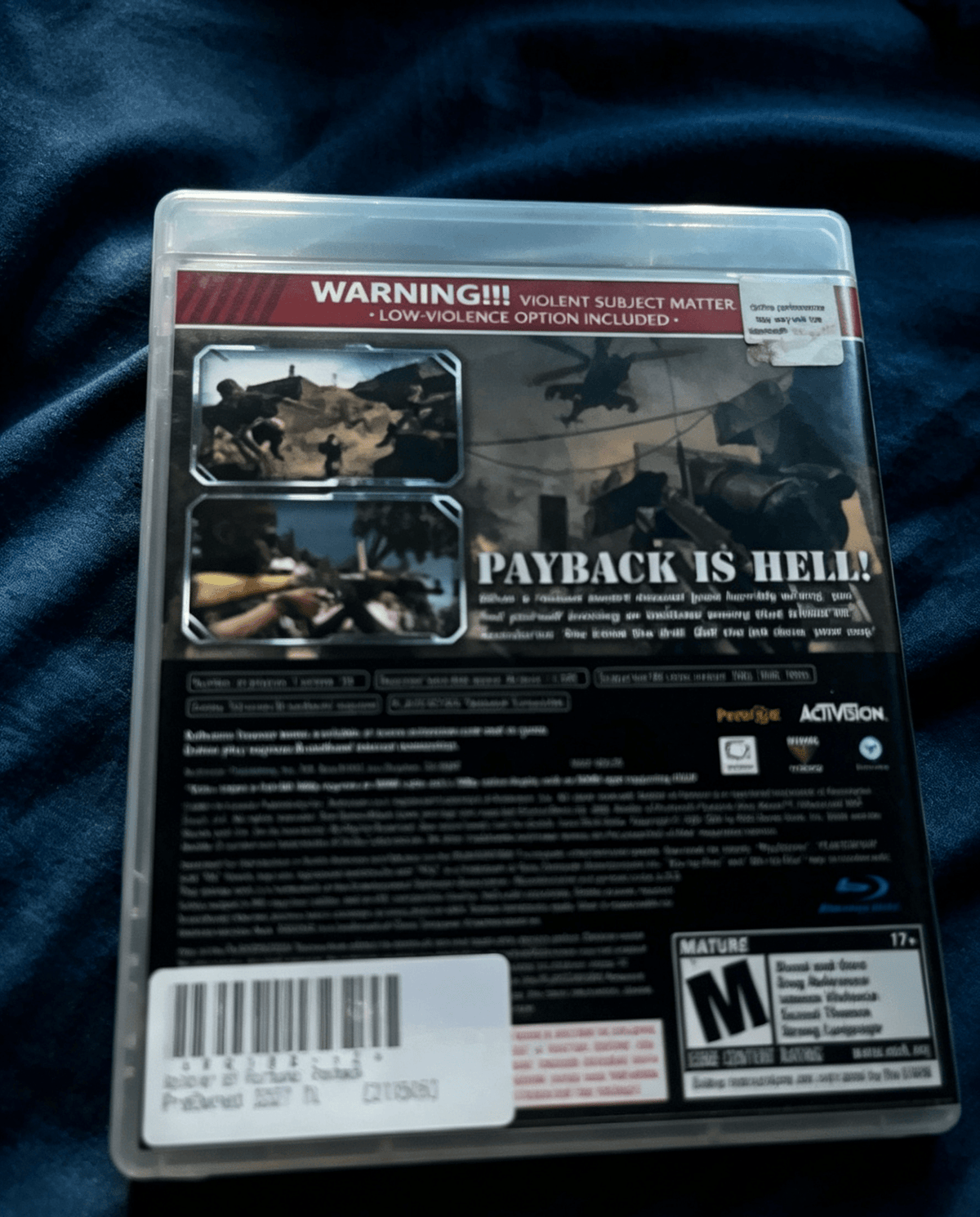 Soldier of Fortune: Payback | Sony PlayStation 3 PS3 | Complete with Manual | NTSC - GameTech Hub