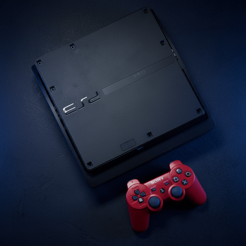Sony PlayStation 3 Slim | Custom Art Faceplate | Rebug CFW | Disc Drive Not Working - GameTech Hub