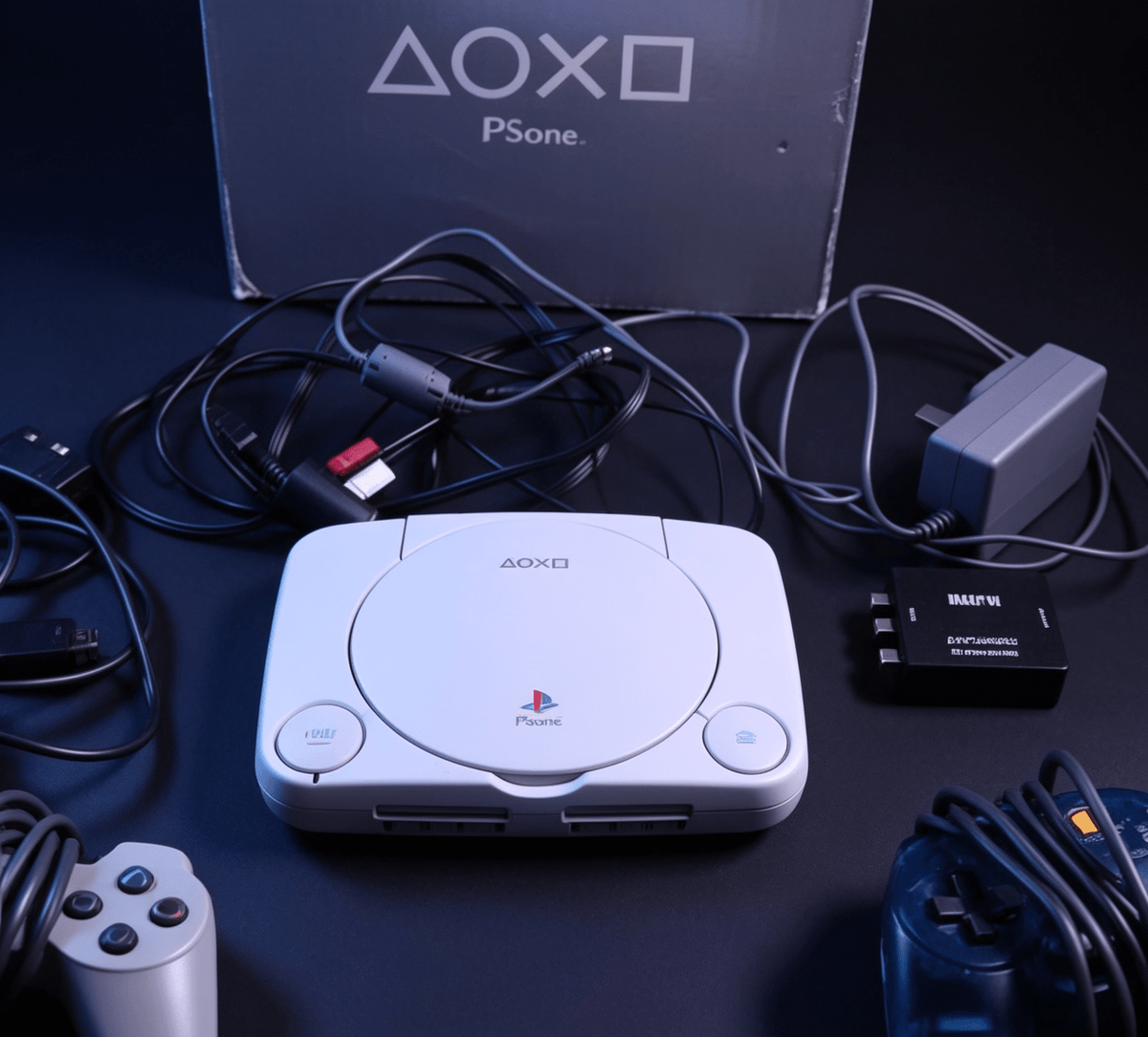 Sony PSone (PS1 Slim) Console Bundle – Boxed | HDMI Ready | Final Fantasy Origins - GameTech Hub