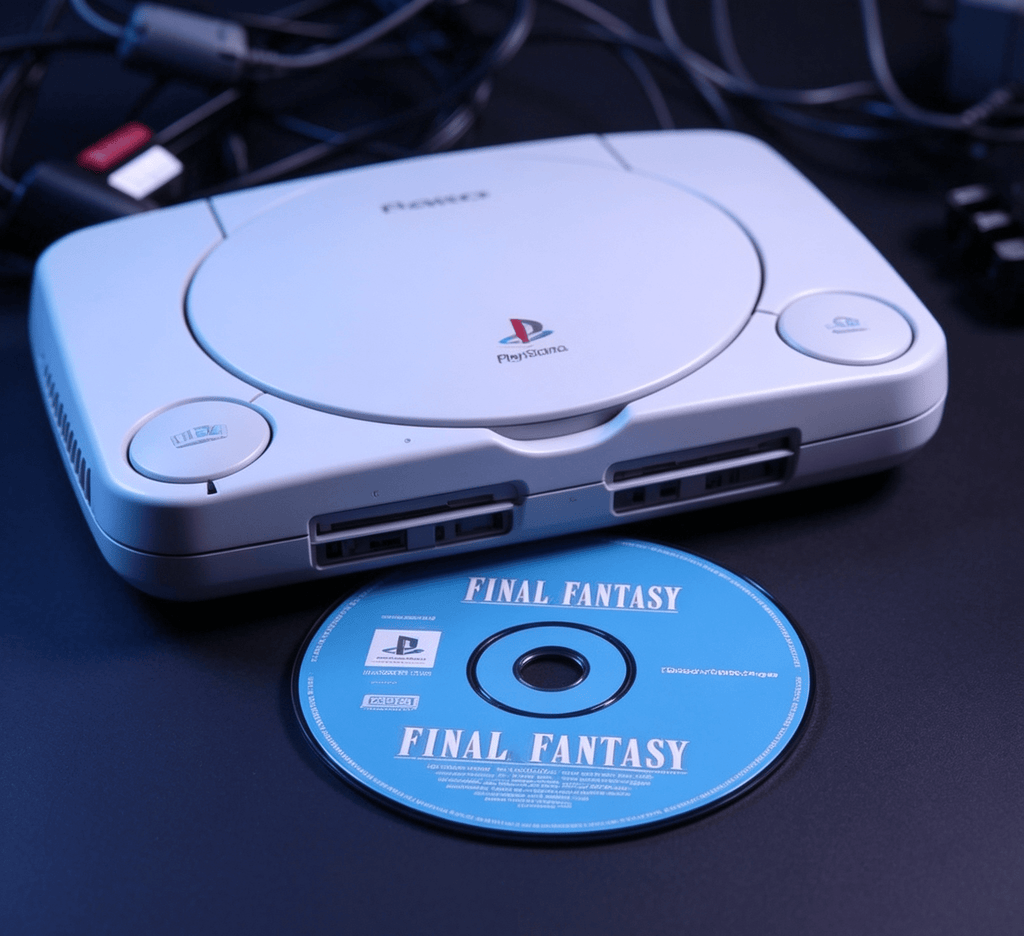 Sony PSone (PS1 Slim) Console Bundle – Boxed | HDMI Ready | Final Fantasy Origins - GameTech Hub