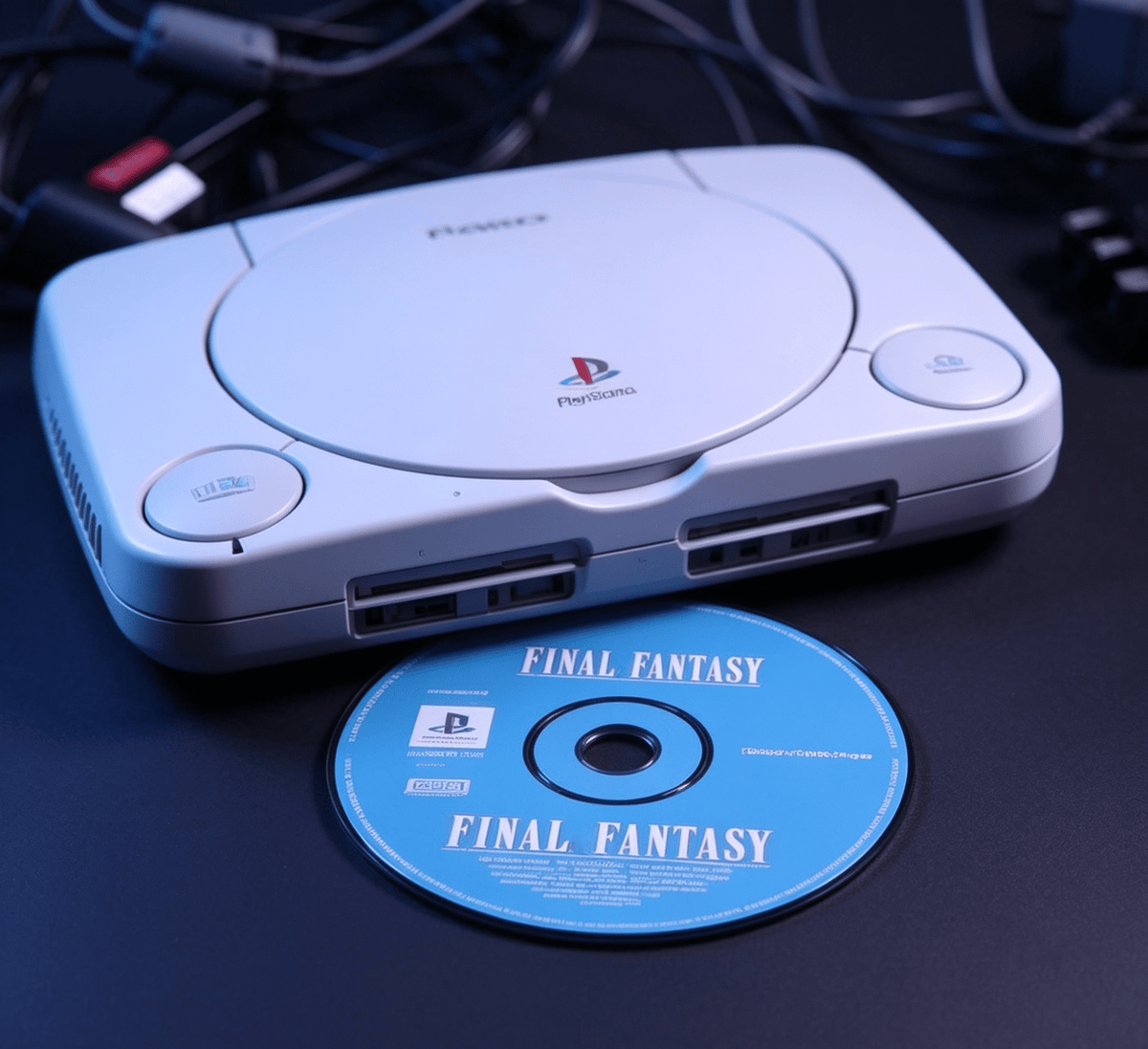 Sony PSone (PS1 Slim) Console Bundle – Boxed | HDMI Ready | Final Fantasy Origins - GameTech Hub