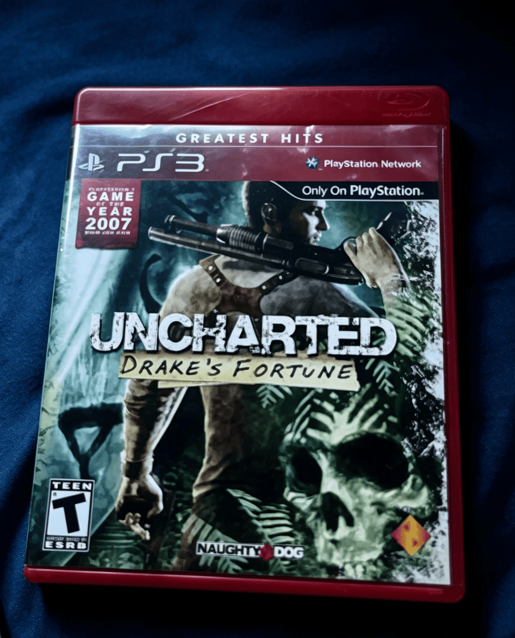 Uncharted: Drake's Fortune | Sony PlayStation 3 PS3 | Greatest Hits | Case Damaged | NTSC US - GameTech Hub