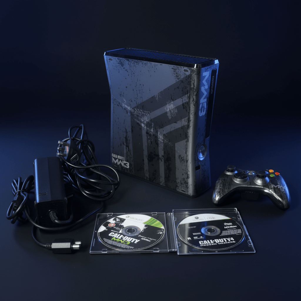 Xbox 360 S Call of Duty Modern Warfare 3 Limited Edition | 320GB | Aurora Dashboard Pre-Installed - GameTech Hub
